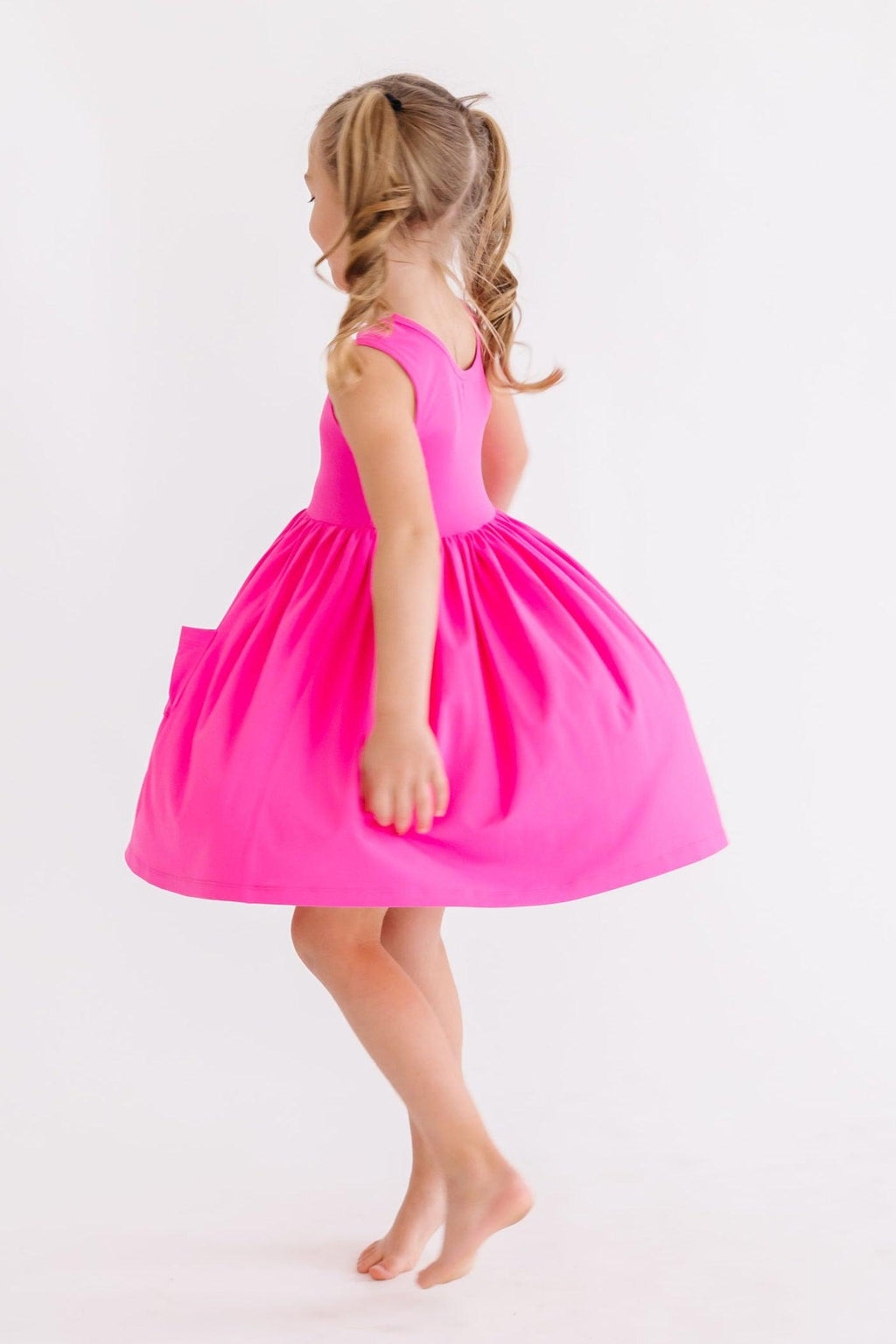 Mila & Rose ® Hot Pink Tank Pocket Twirl Dress — packaging