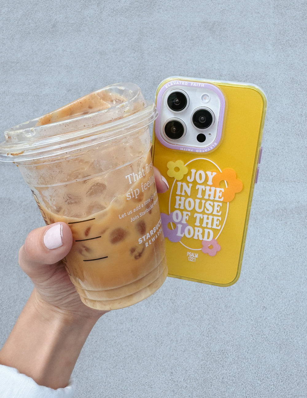 Elevated Faith House of the Lord Phone Case — construction detail