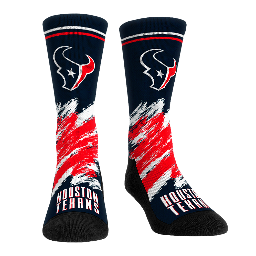 Rock 'Em Socks Rock 'Em Socks Houston Texans - Throwback Paint — main product shot