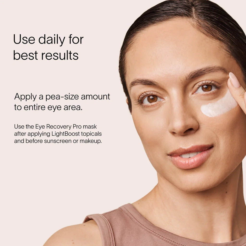Solawave Light Therapy Boosting Eye Cream — in-use photo