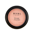 Rival de Loop Blush Powder No.05 Fuchsia - Soft Powder Blush for Natural Makeup Look