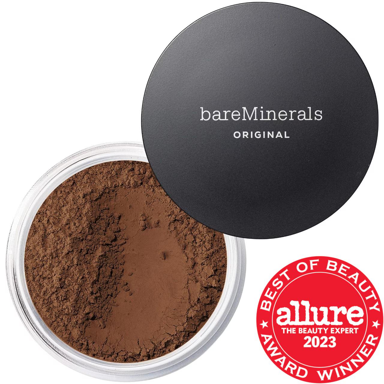 Original Mineral Foundation SPF 15: Talc-Free Loose Powder for Natural, Buildable Coverage - Vegan & Cruelty-Free
