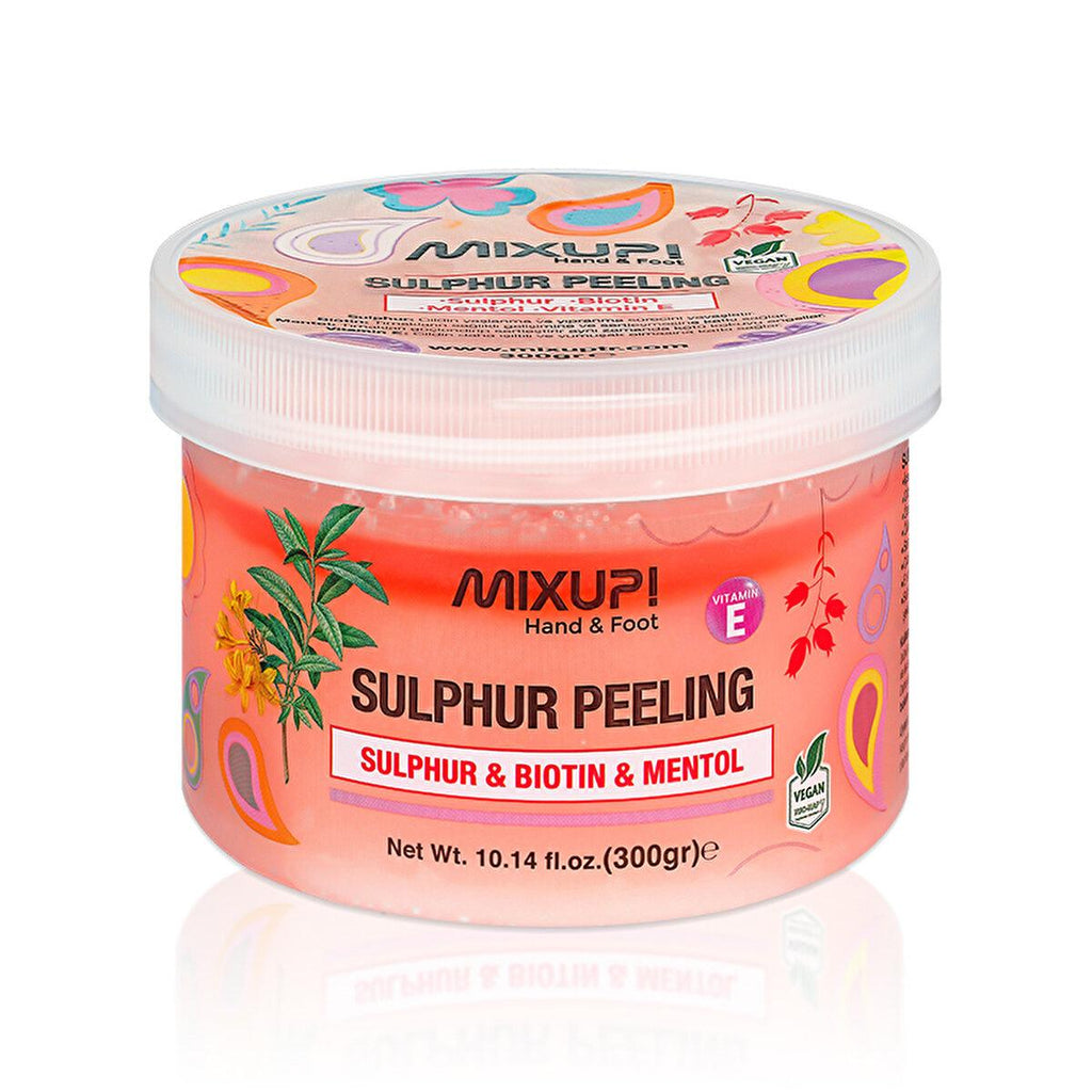 Mixup Sulphur Hand & Foot Peeling Treatment - 300g - Nourishing & Exfoliating for Smoother Skin