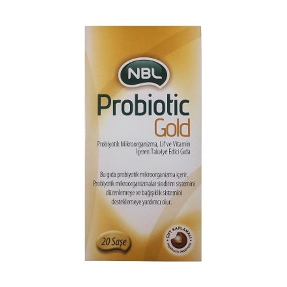 NBL Probiotic Gold - 20 Sachets Probiotic Supplement