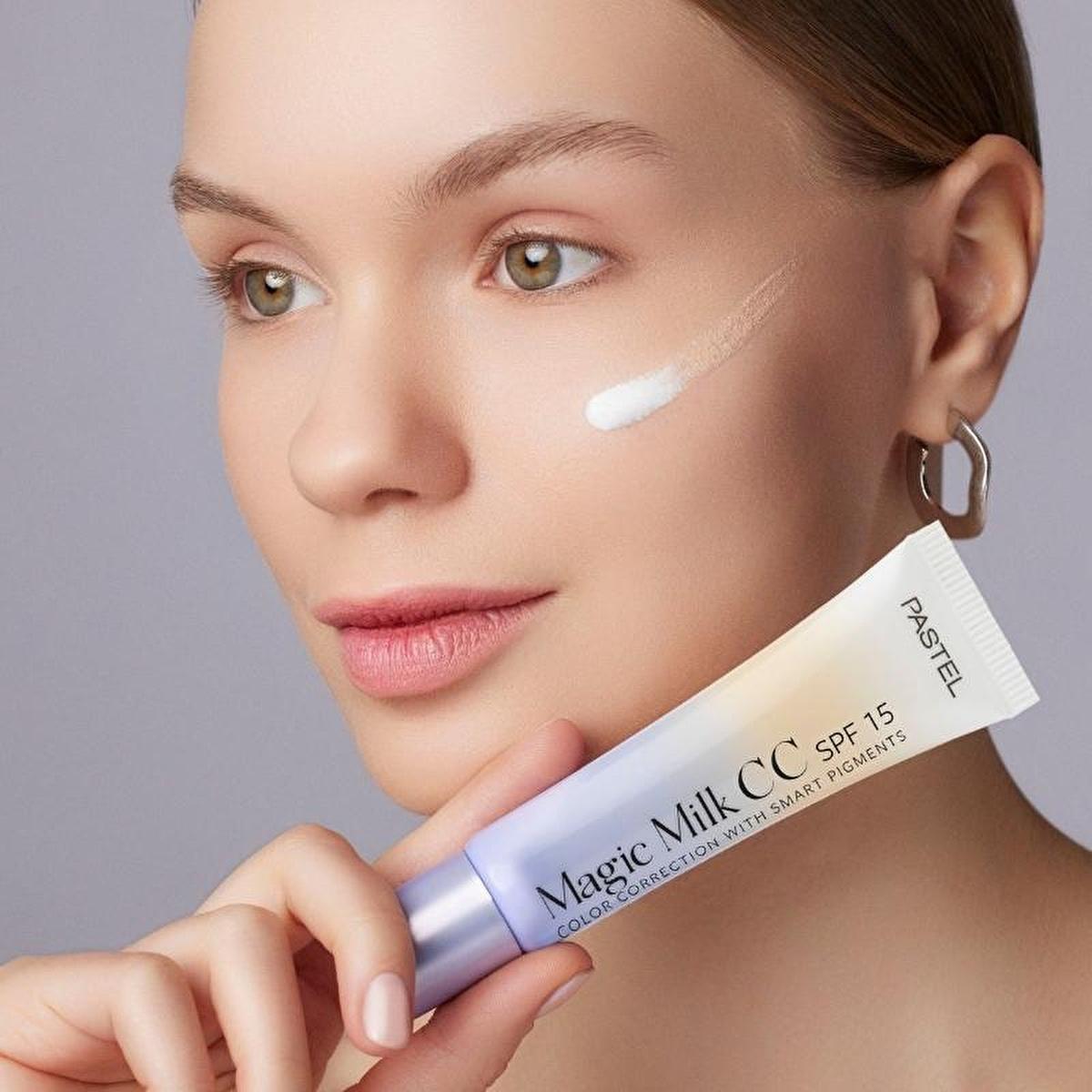 Pastel CC Cream - Color Adaptive, Moisturizing & SPF 15 Skin Tone Evening Makeup