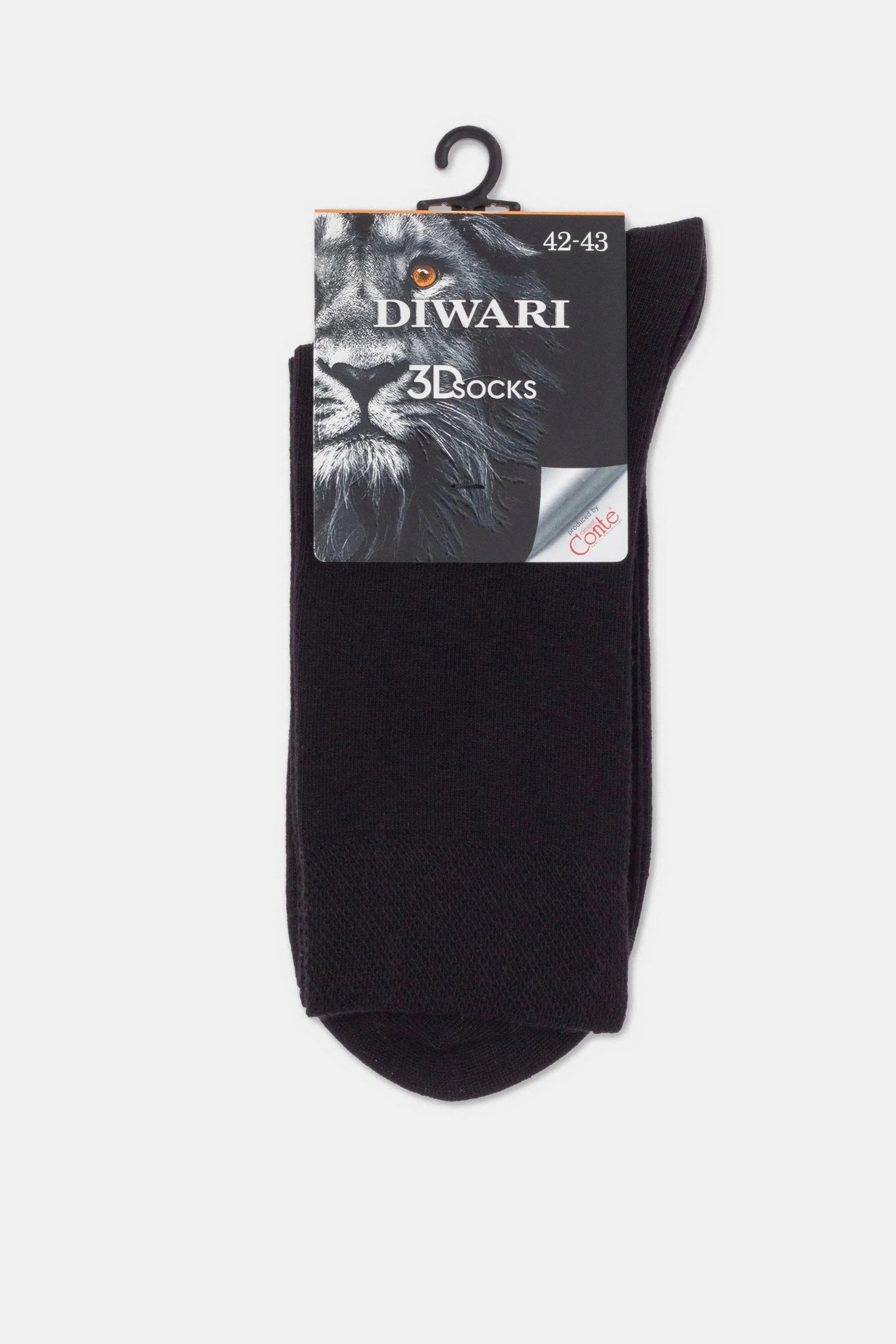 TheRanok.com Conte Cotton Classic Diwari 3Dsocks — comparison shot