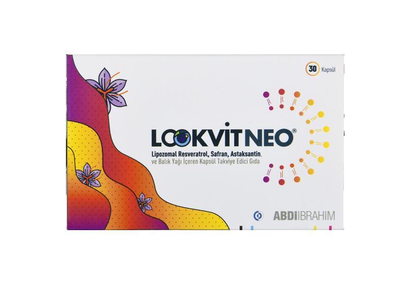 Lookvitneo Dietary Supplement with Resveratrol, Saffron, Astaxanthin & Fish Oil - 30 Capsules