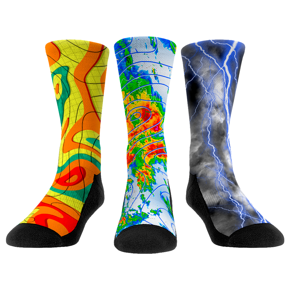 Rock 'Em Socks Rock 'Em Socks Hurricane 3-Pack — main product shot