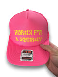 Luckless Outfitters Hurtin for a Squirtin Trucker Hat — main product shot
