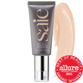 Saie Slip Tint - Lightweight Tinted Moisturizer with SPF 35, Hyaluronic Acid & Mineral Zinc Oxide for Natural Dewy Coverage