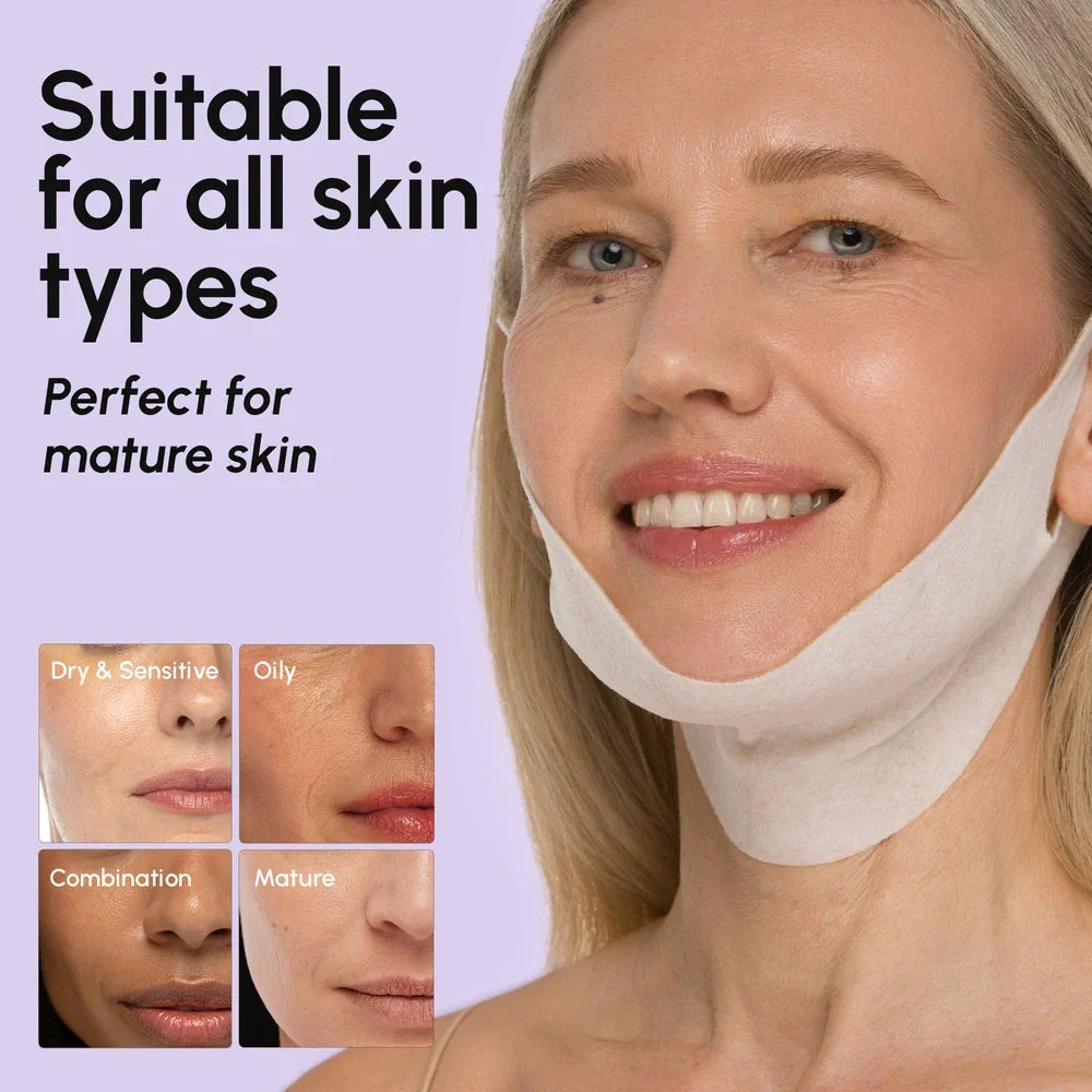 Maree Hyaluronic Acid V-line Lifting Mask — size reference