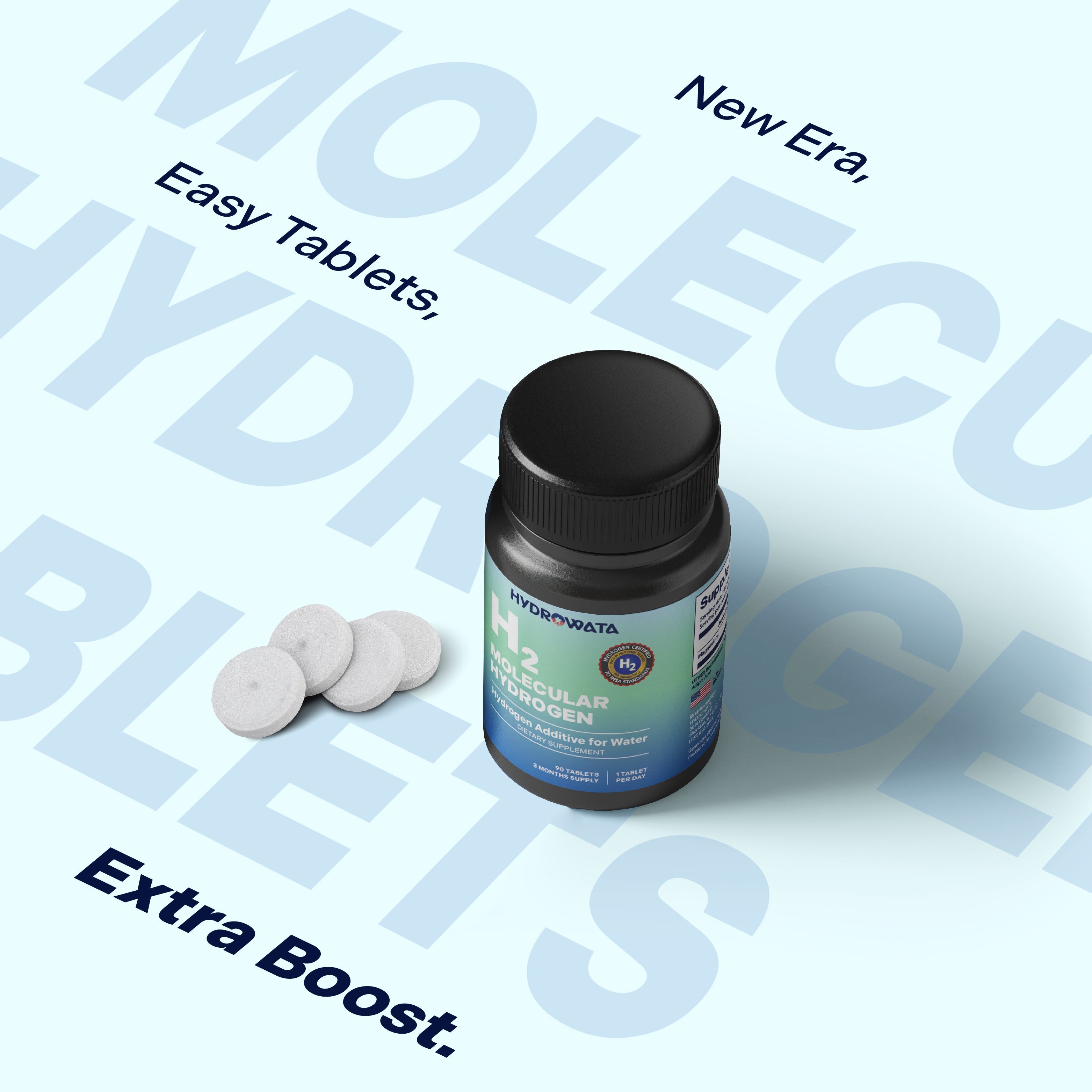 HydroWata™ | Hydrogen Water Tablets 90 Servings, view 7