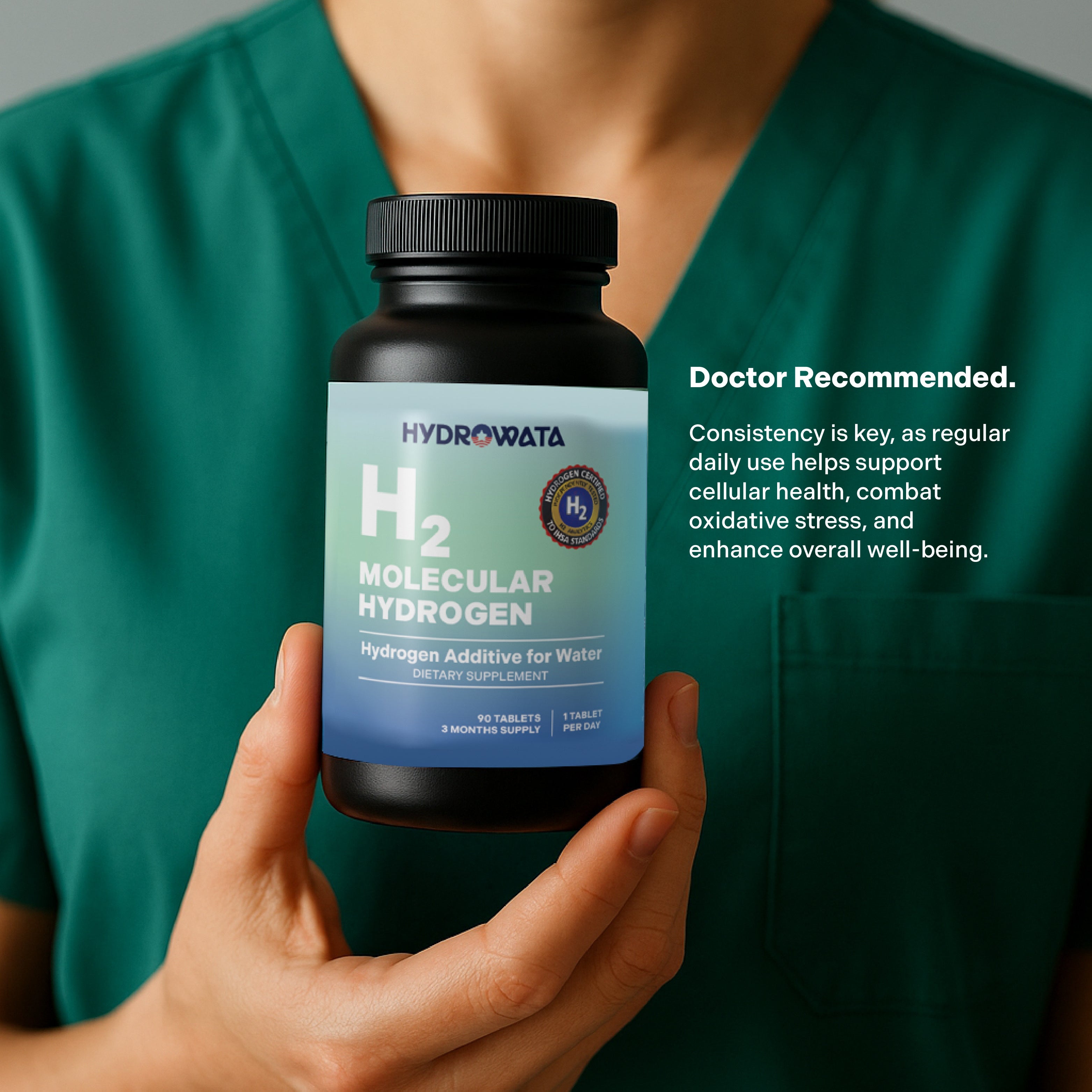 HydroWata™ | Hydrogen Water Tablets 90 Servings, view 5