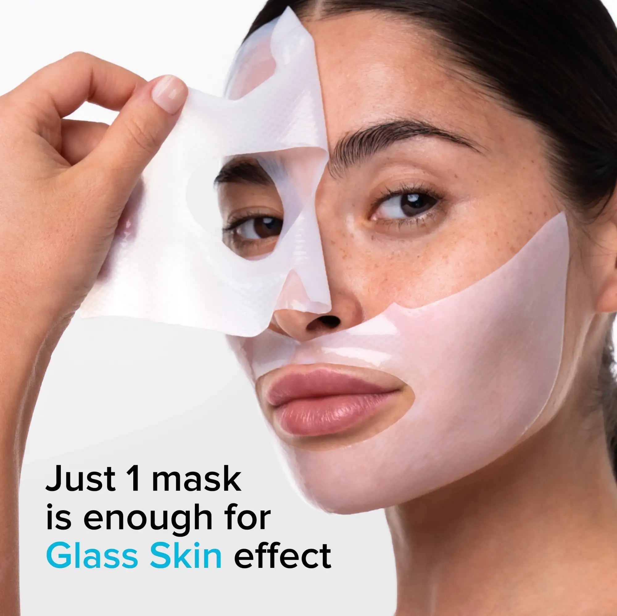 Maree Hydrogel Collagen Face Mask — detail close-up