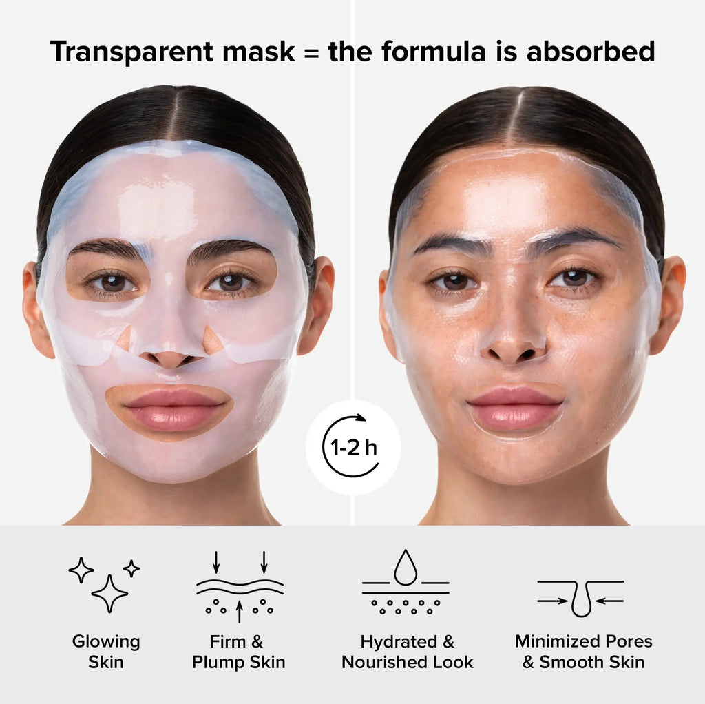 Maree Hydrogel Collagen Face Mask — side view