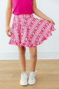 Mila & Rose ® I Love You Tulip Much Ruffle Twirl Skort — main product shot