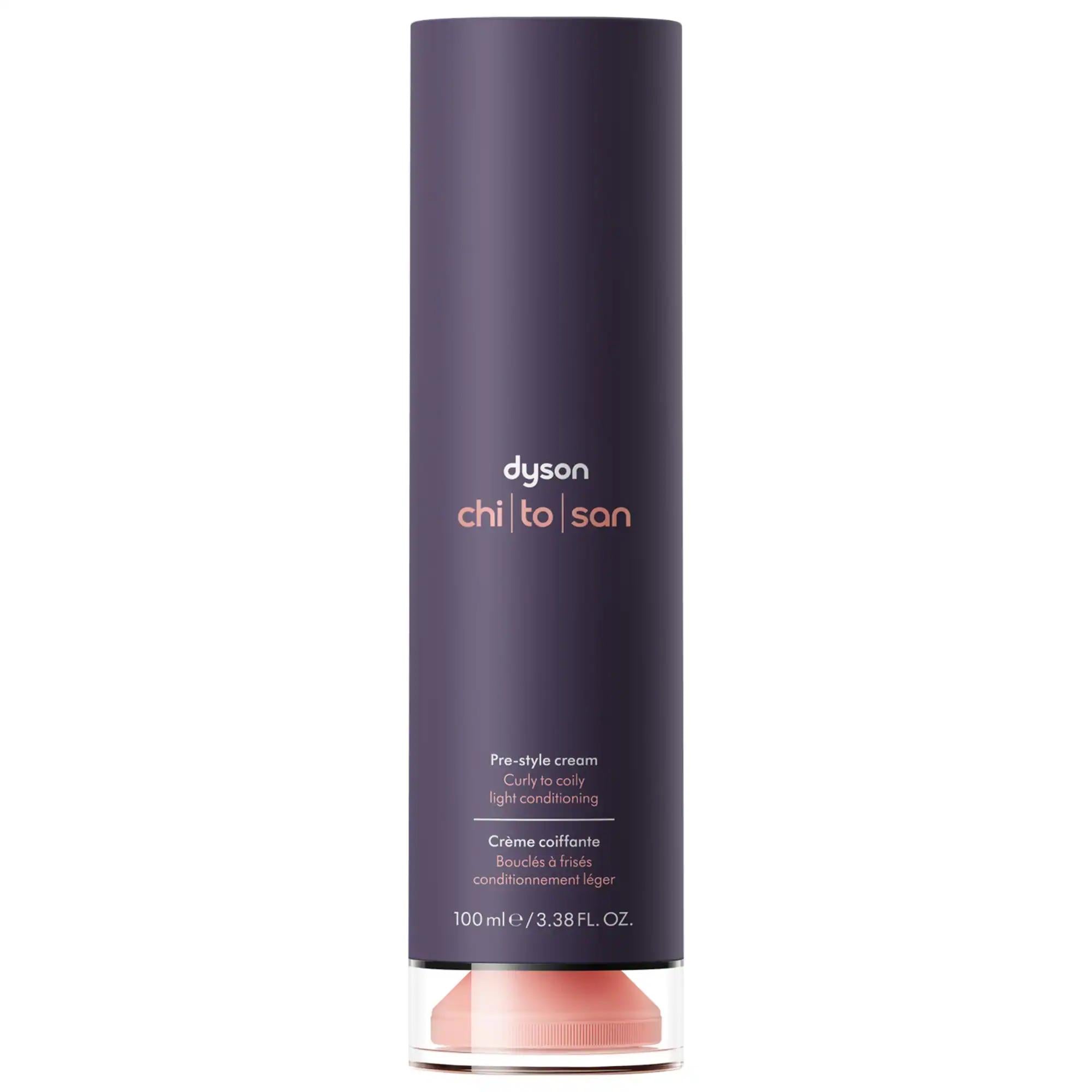 Dyson Chitosan Pre-Styling Hair Cream for Flexible Hold - Long-Lasting Style, Anti-Frizz, Natural Ingredients
