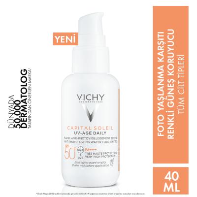 Vichy Capital Soleil UV-Age Tinted Sunscreen SPF50+ 40ml