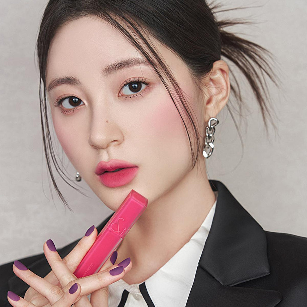 rom&nd Blur Fudge Tint - Long-Lasting Matte Lip Tint with Velvety Texture