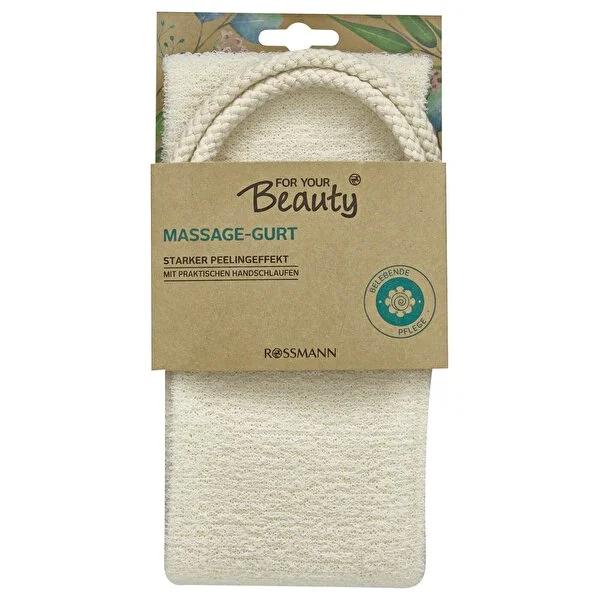 For Your Beauty Exfoliating Massage Belt - Spa-like Exfoliation & Massage Experience at Home