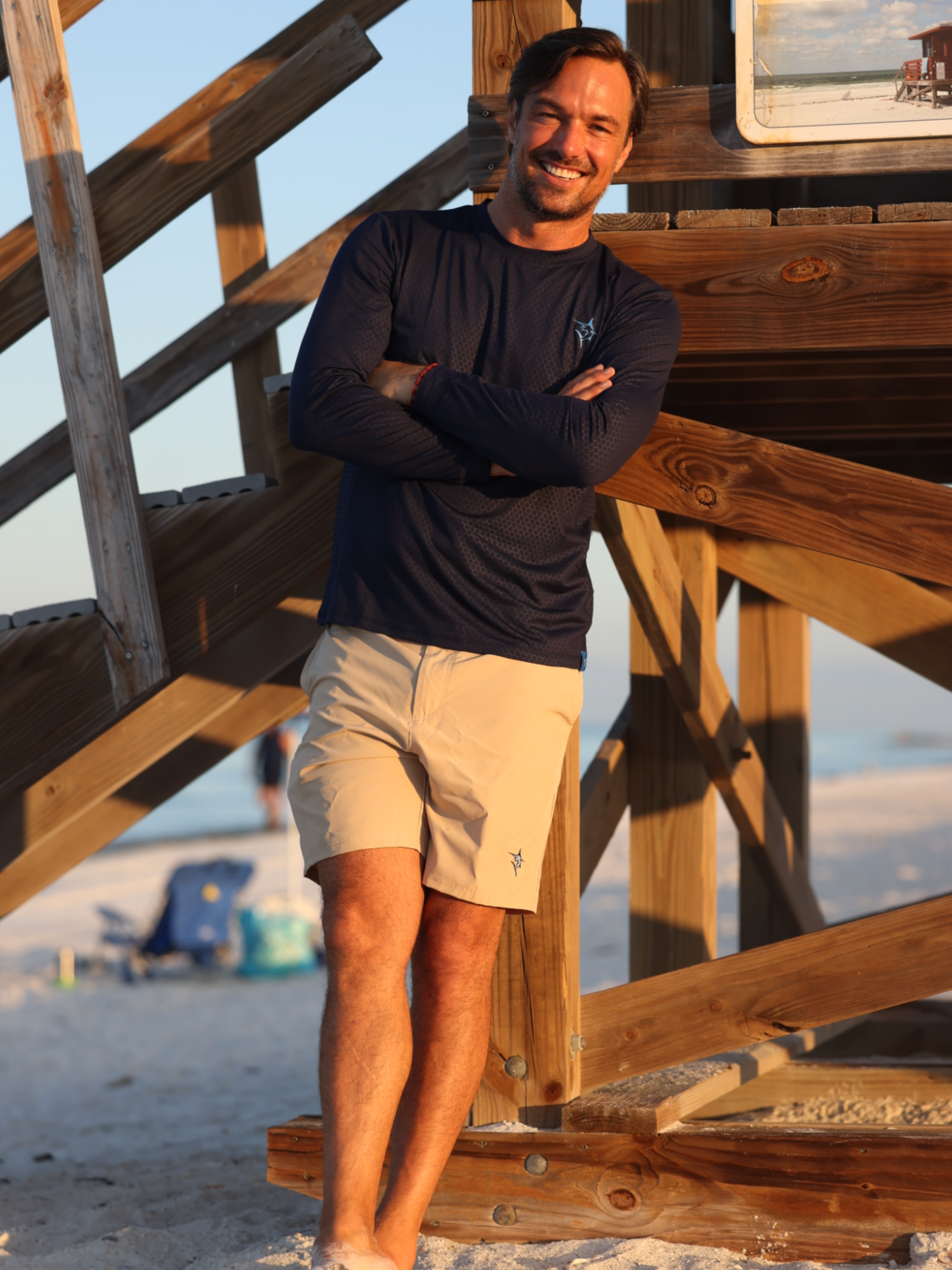 White Water Life Captain Shorts — side view