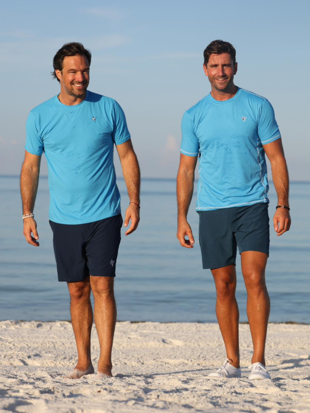 Grander Short Sleeve Performance Tee – White Water Life, view 3