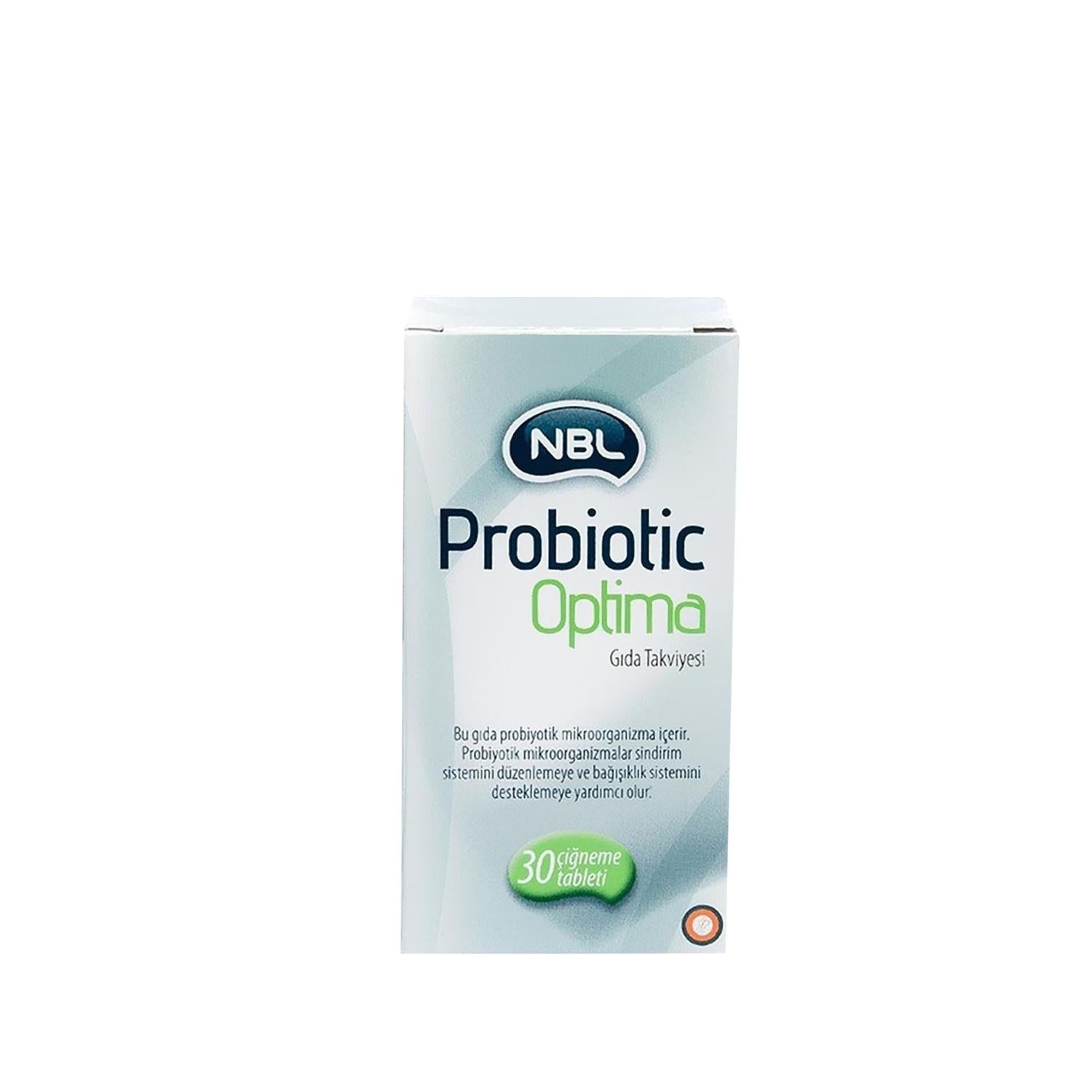 Nbl Probiotic Optima - Dietary Supplement | 30 Tablets