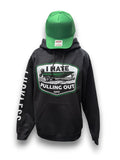 Luckless Outfitters I Hate Pulling Out Hoodie — detail close-up