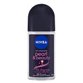 Nivea Pearl & Beauty Roll-On Deodorant: 24-Hour Odor & Sweat Protection for Smooth, Beautiful Underarms | Alcohol & Dye-Free Formula