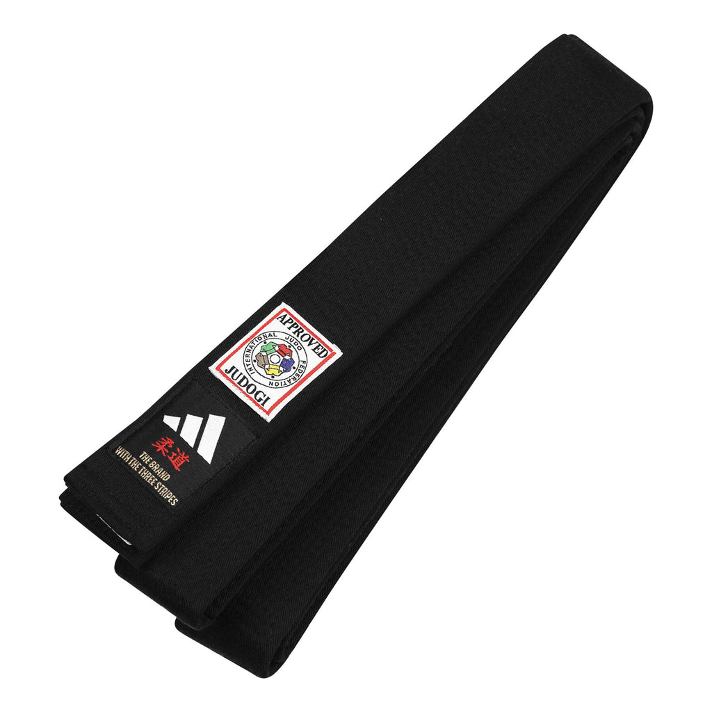 Judo Gear USA Black Belt IJF Approved — detail close-up