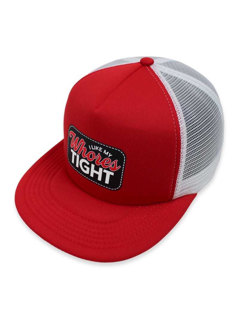 Luckless Outfitters I Like My Whores Tight Foam Trucker Hat — alternative angle