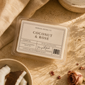 Coconut + Rose Wickless Tart – Mobaak Aromatherapy Shoppe