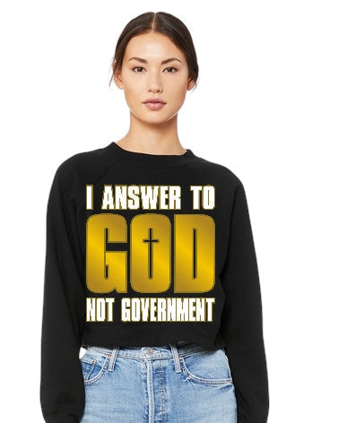Pretty Little Patriot Pretty Little Patriot I Answer To God Not Government — main product shot