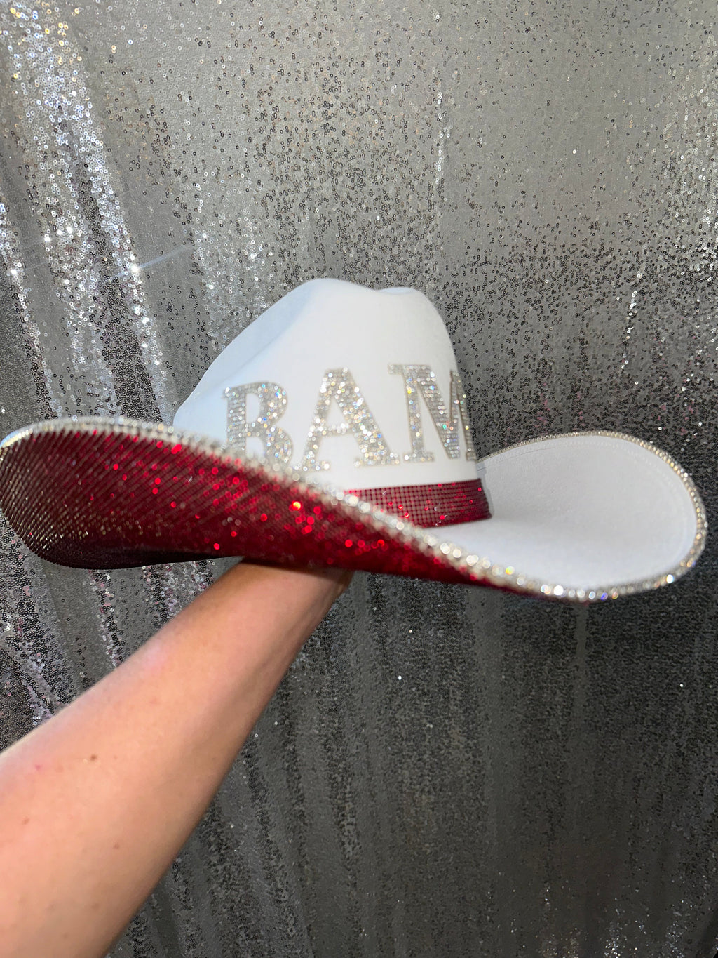 Rhinestone Cowgirl BAMA Hat — main product shot