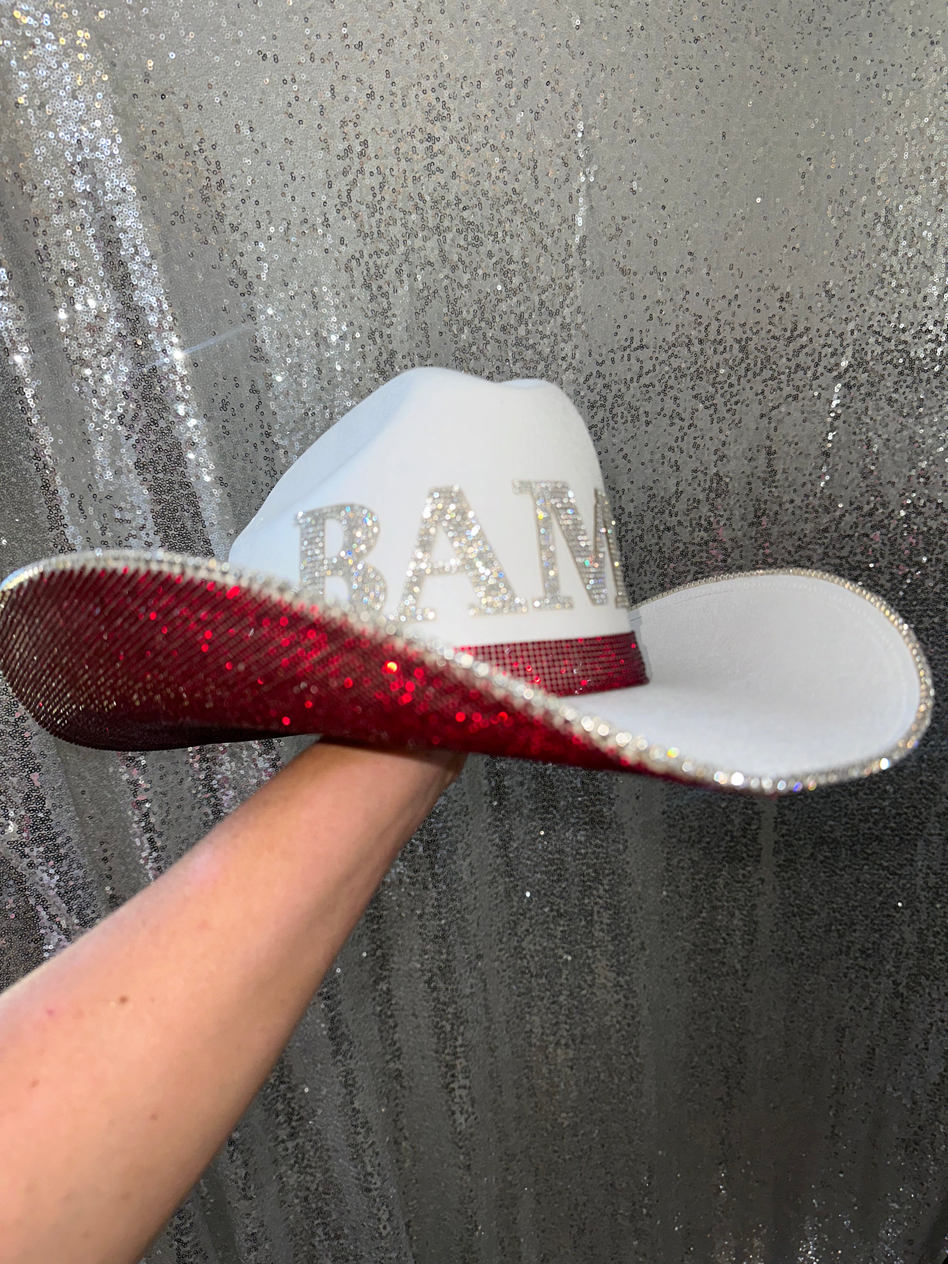 Rhinestone Cowgirl BAMA Hat — main product shot