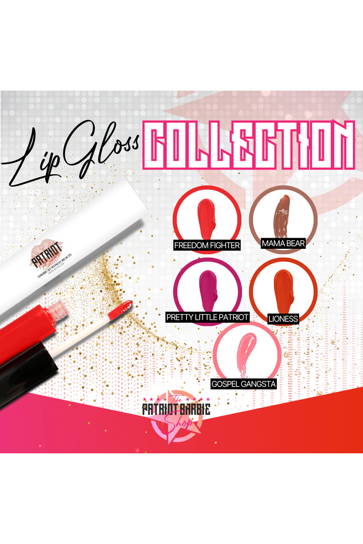 Pretty Little Patriot Pretty Little Patriot Patriot Barbie Premium Faux Lashes — lifestyle worn / used context