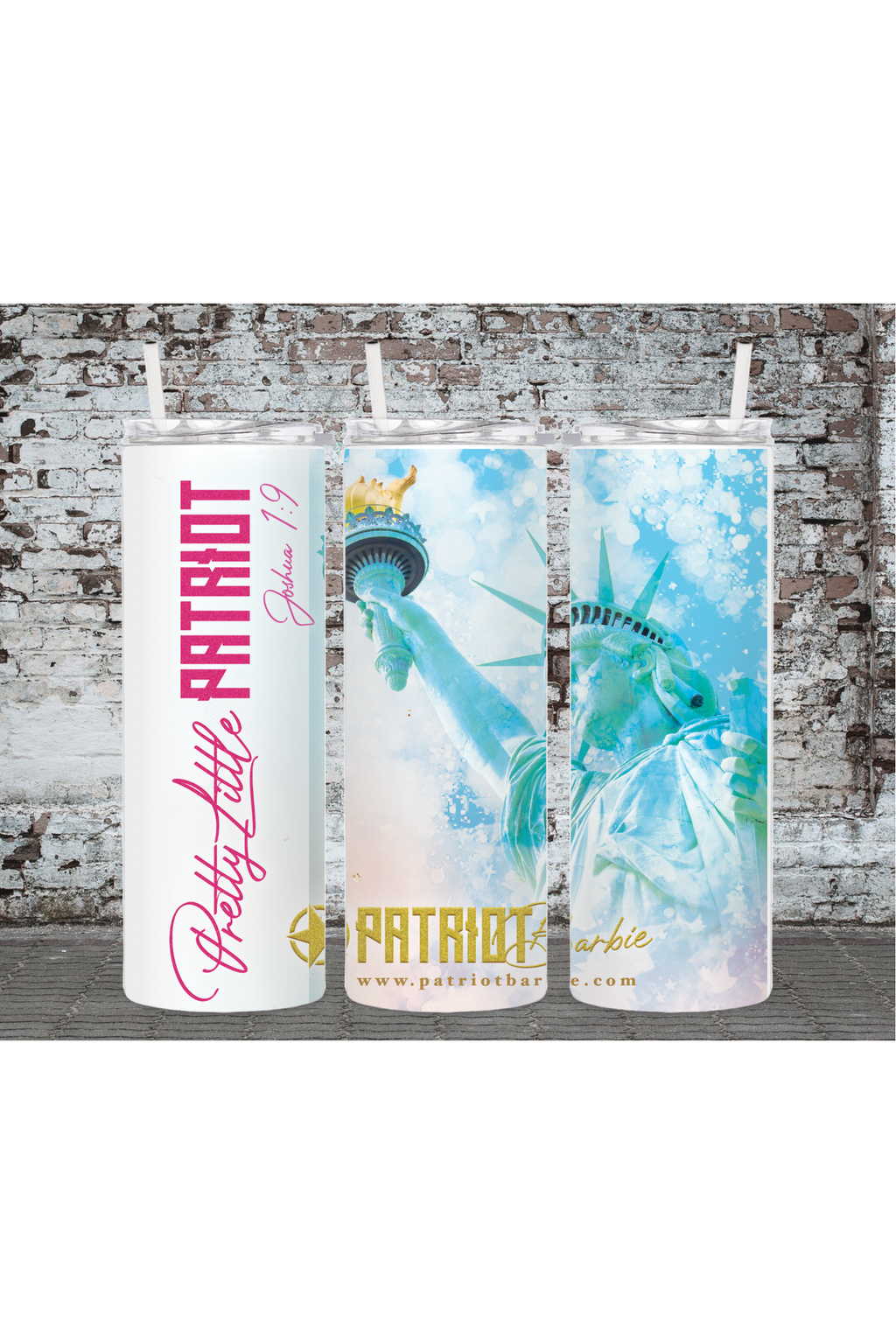 Pretty Little Patriot Pretty Little Patriot Drink Tumbler — main product shot
