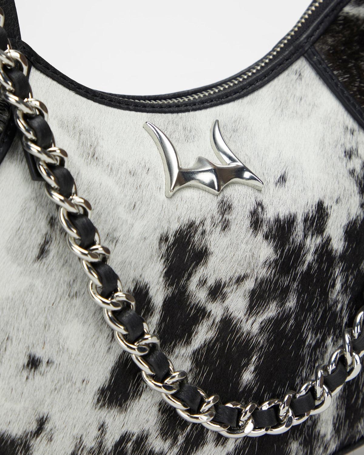 Whiskey Black & Co Lueve Hair-On Leather Bag — ranch lifestyle context