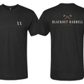 BLACKOUT BARBELL Chop Wood Tee — main product shot