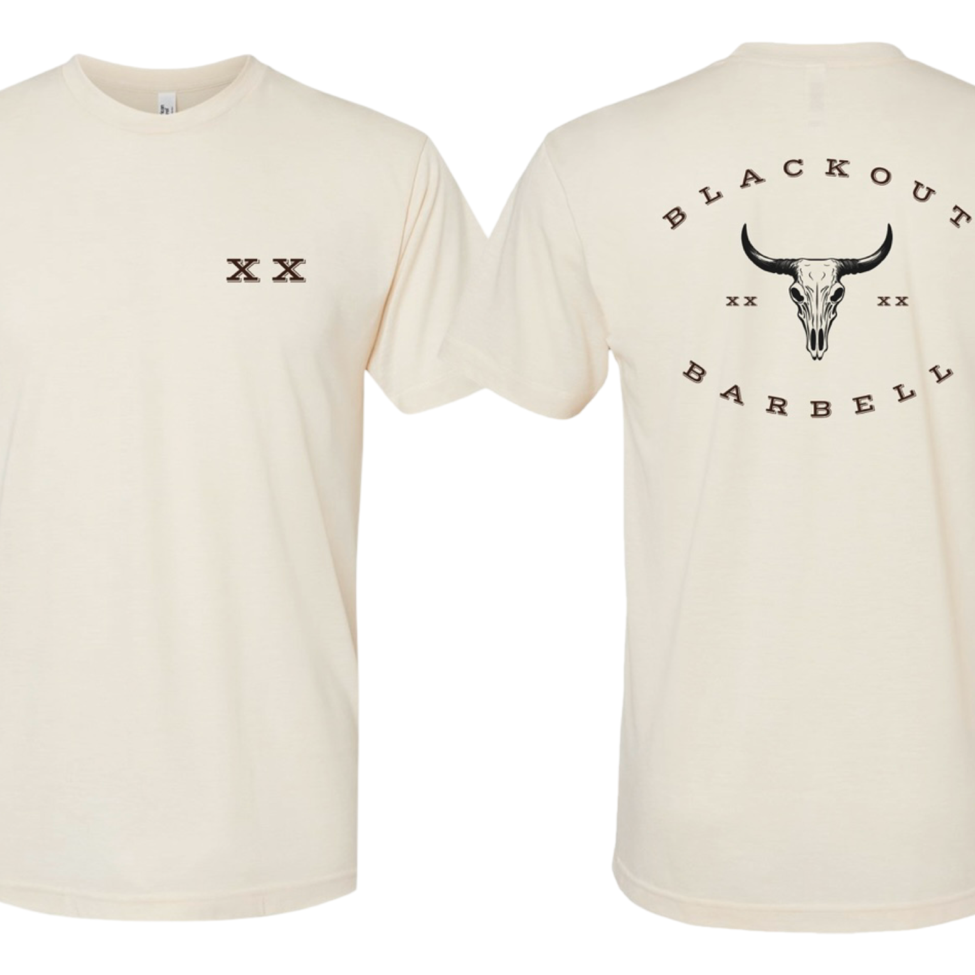 BLACKOUT BARBELL Toro Tee — main product shot