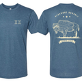 BLACKOUT BARBELL Bison Tee — main product shot