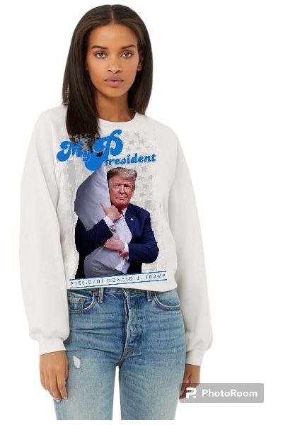 Pretty Little Patriot Pretty Little Patriot My President -clearance — Pretty Little Patriot branding close-up