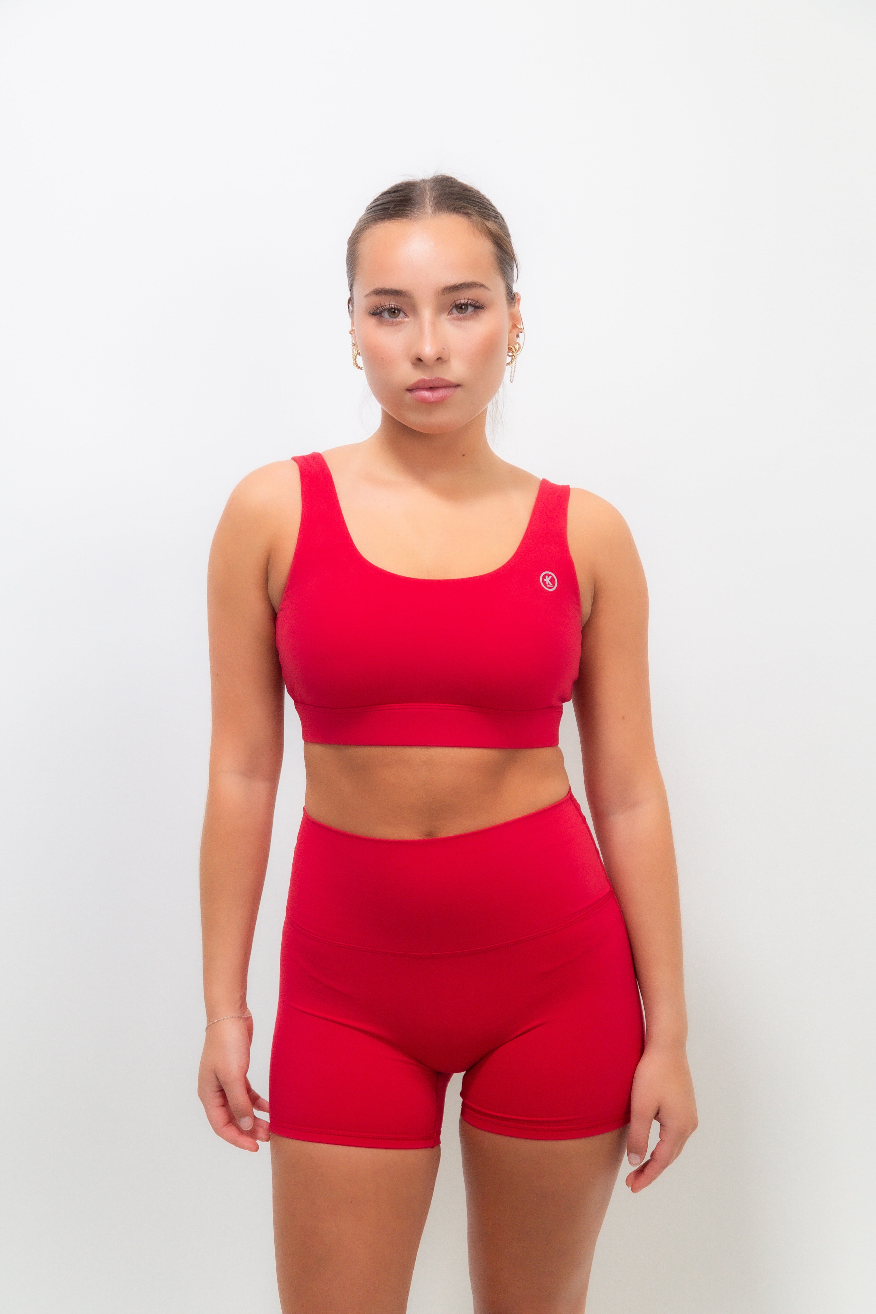 KIMITH BRAND I Am Beautifully Radiant Quick-Dry Butter Red Short — main product shot