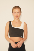 KIMITH BRAND I Am Evolving Colorblock Quick Dry Butter Black Bra — main product shot
