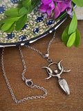 Bellaforma Jewelry MOON GODDESS NECKLACE — main product shot
