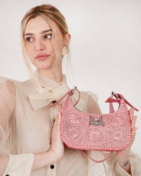 Loyal West Dannia Medium Purse in Pink