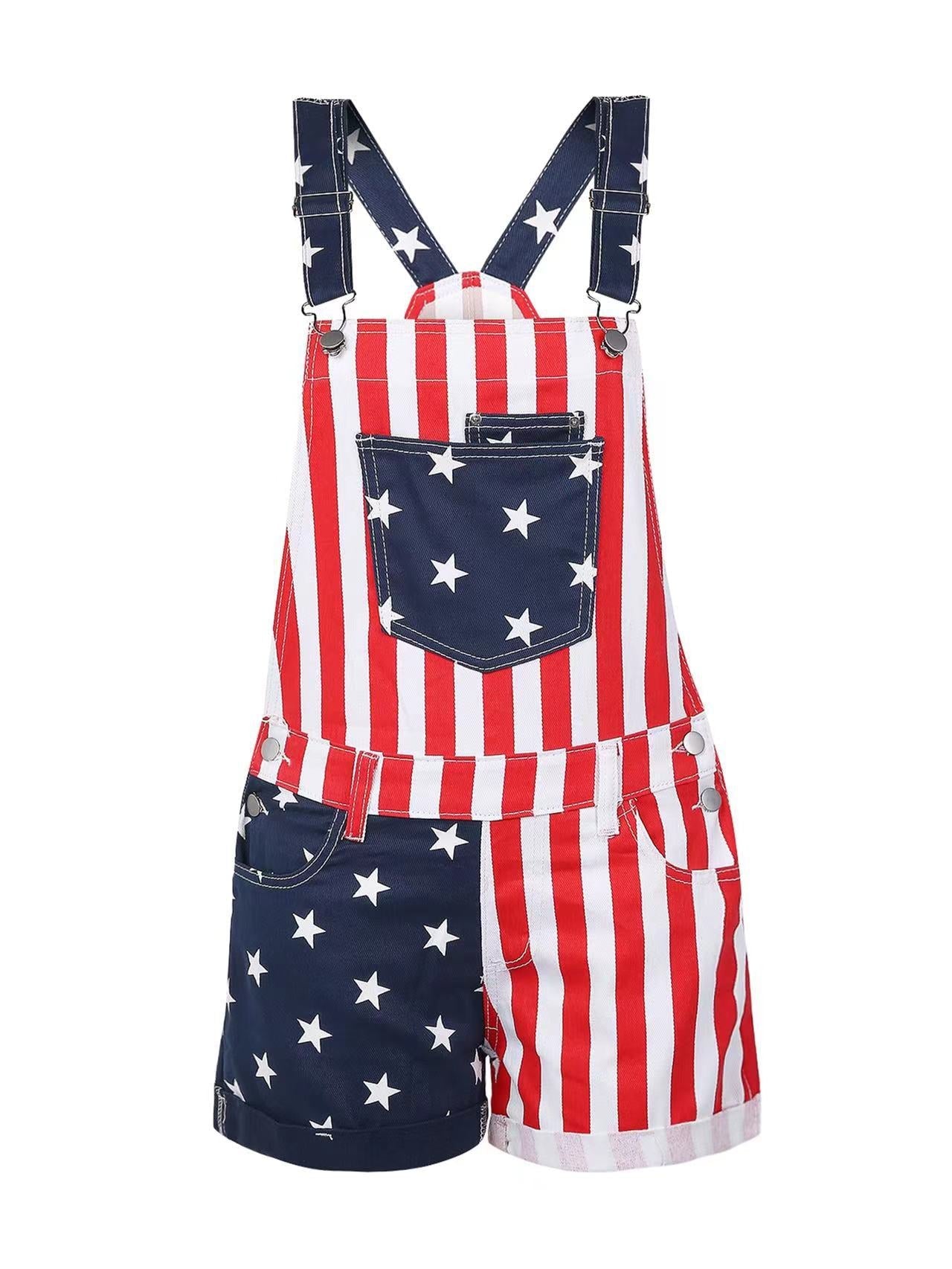 Pretty Little Patriot Pretty Little Patriot ‘Merica Overalls — product category context