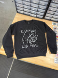 Luckless Outfitters Catch Bass Sweatshirt — side view