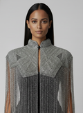 L'Jai Amor Argent Line Cape — main product shot