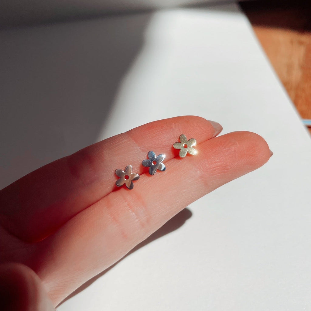 Groovy, funky & fun set- 3 pairs of earring studs – Plant Dosage LLC, view 3